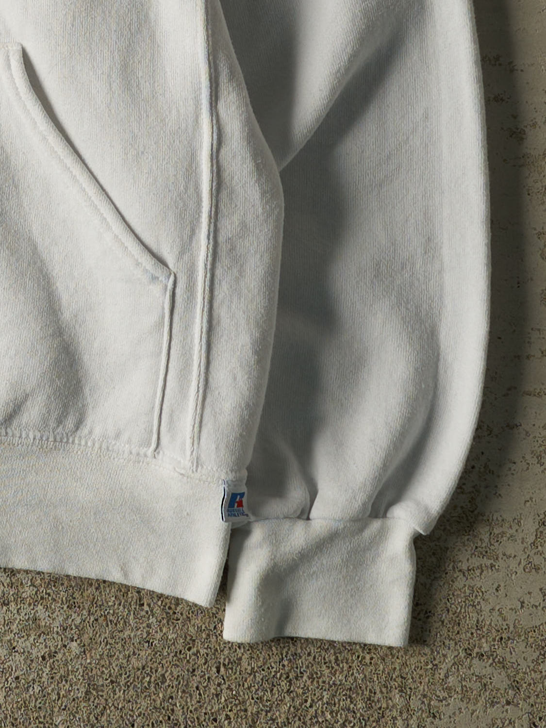 Vintage Y2K White Dalhousie University Hoodie (S/M)