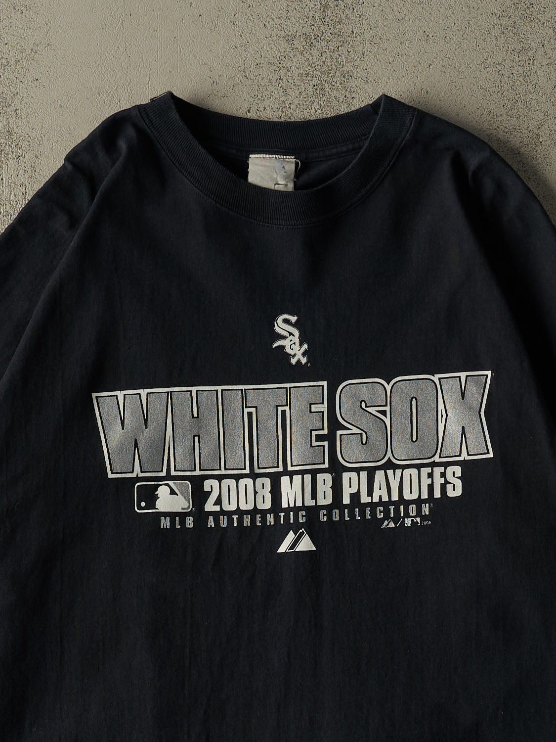 Vintage 08' Black Chicago White Sox Long Sleeve (XXL/XXXL)
