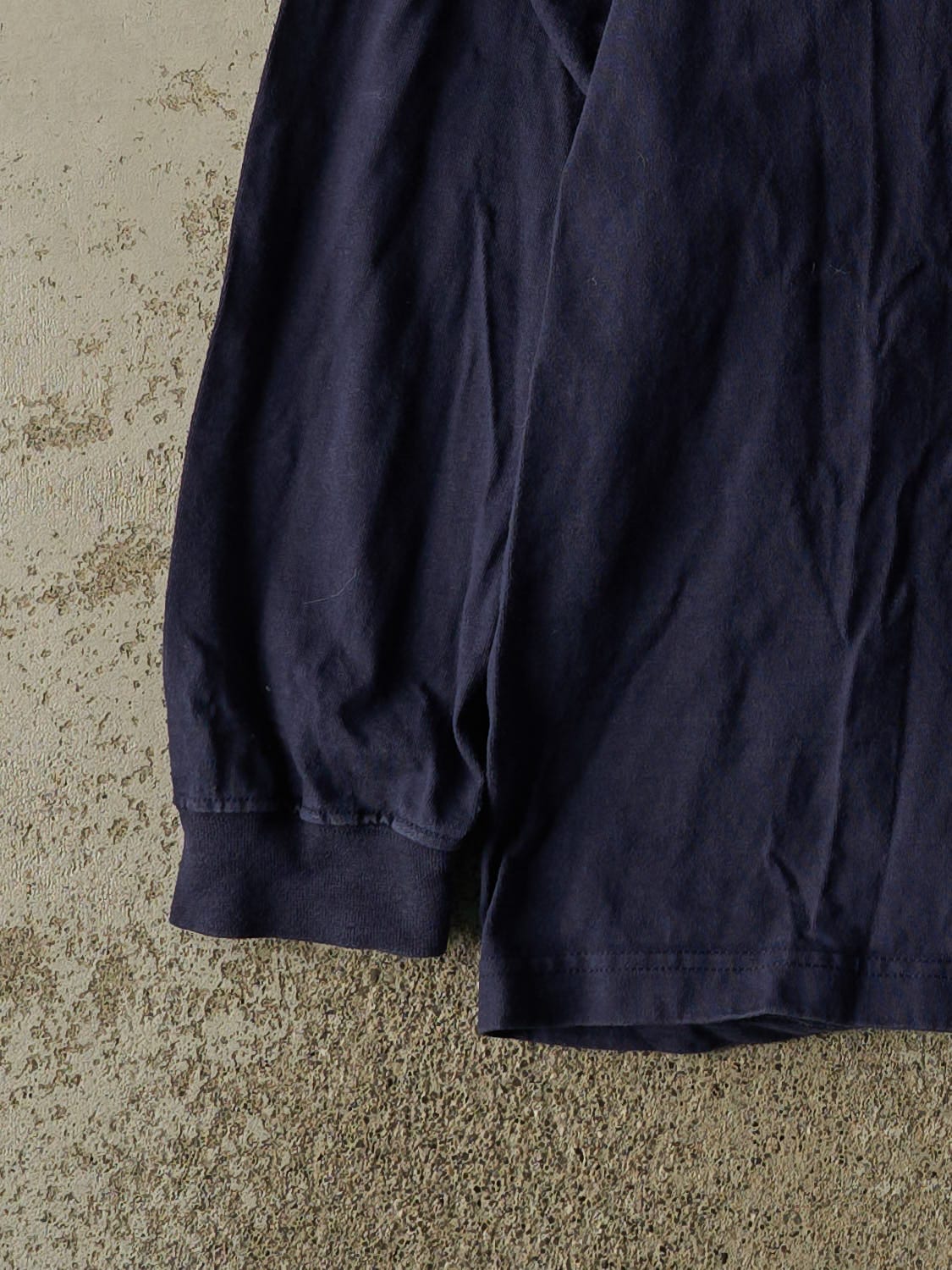 Vintage 90s Navy Blue George Washington University Long Sleeve (XXL)
