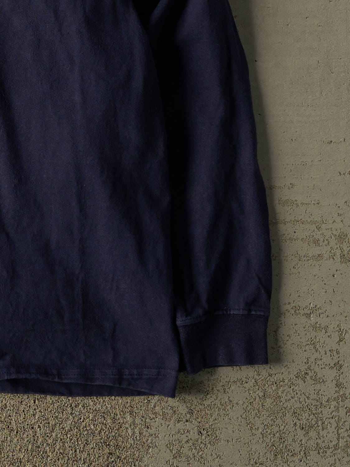 Vintage 90s Navy Blue George Washington University Long Sleeve (XXL)
