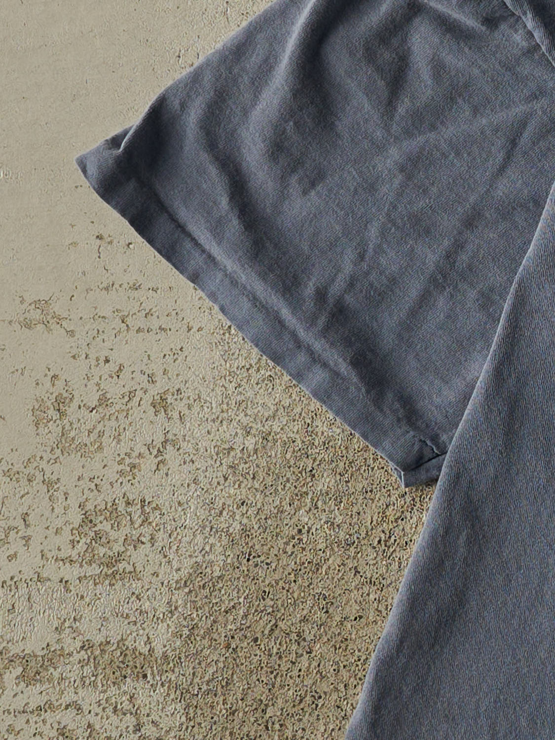 Vintage 90s Blue Black Hawk College Tee (L/XL)