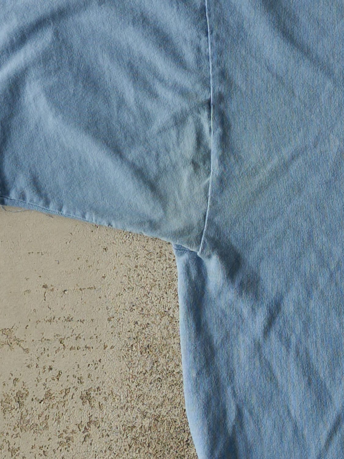 Vintage 90s Baby Blue Nike Logo Tee (L)