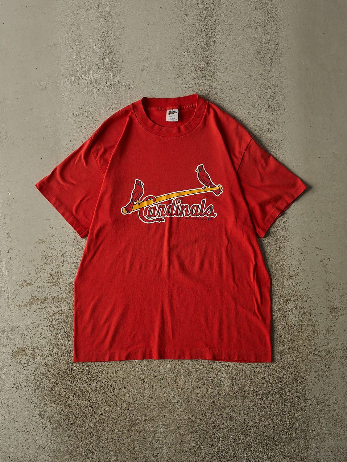 Vintage 87' Red St Louis Cardinals Single Stitch Tee (M/L)