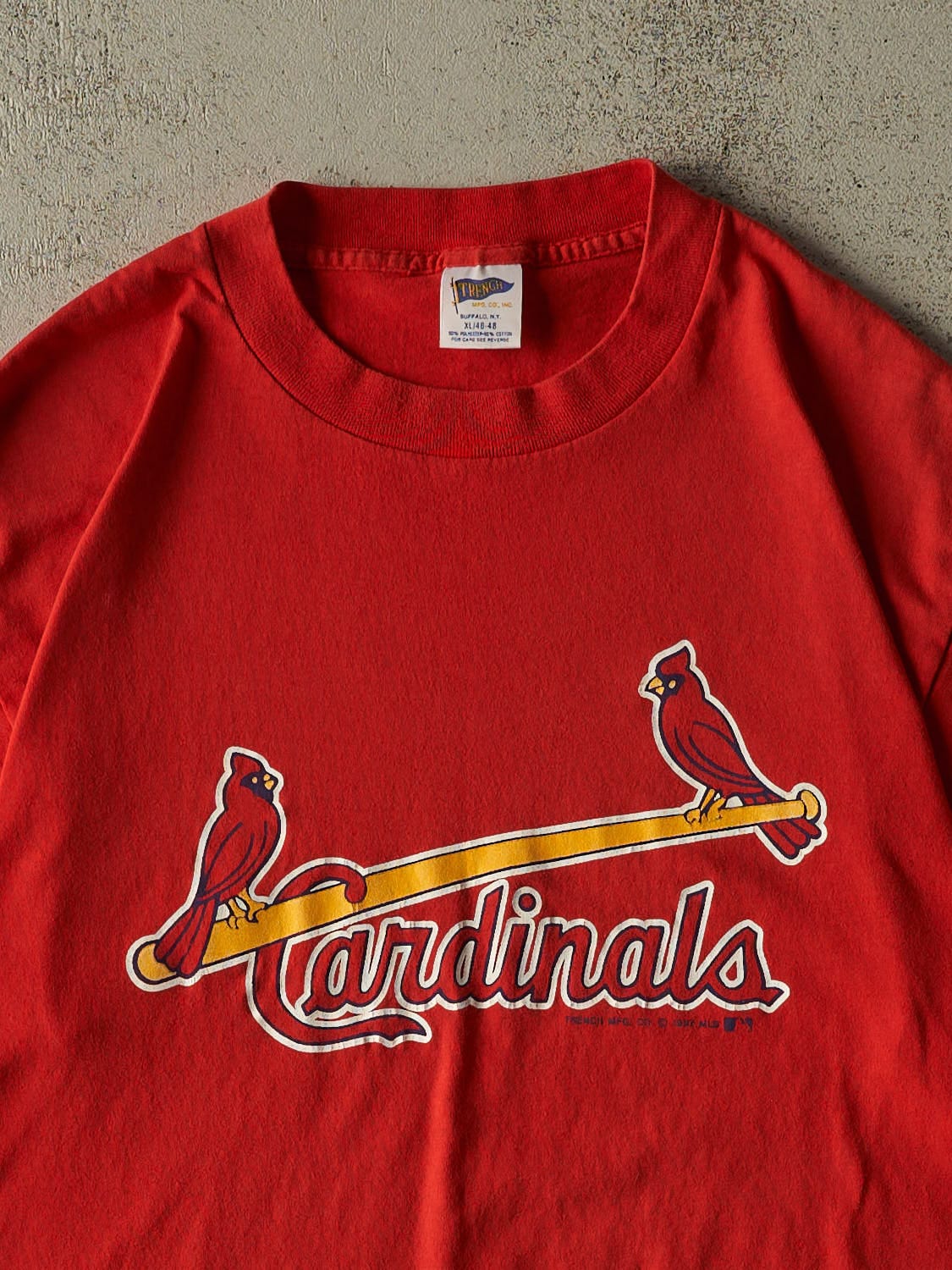 Vintage 87' Red St Louis Cardinals Single Stitch Tee (M/L)