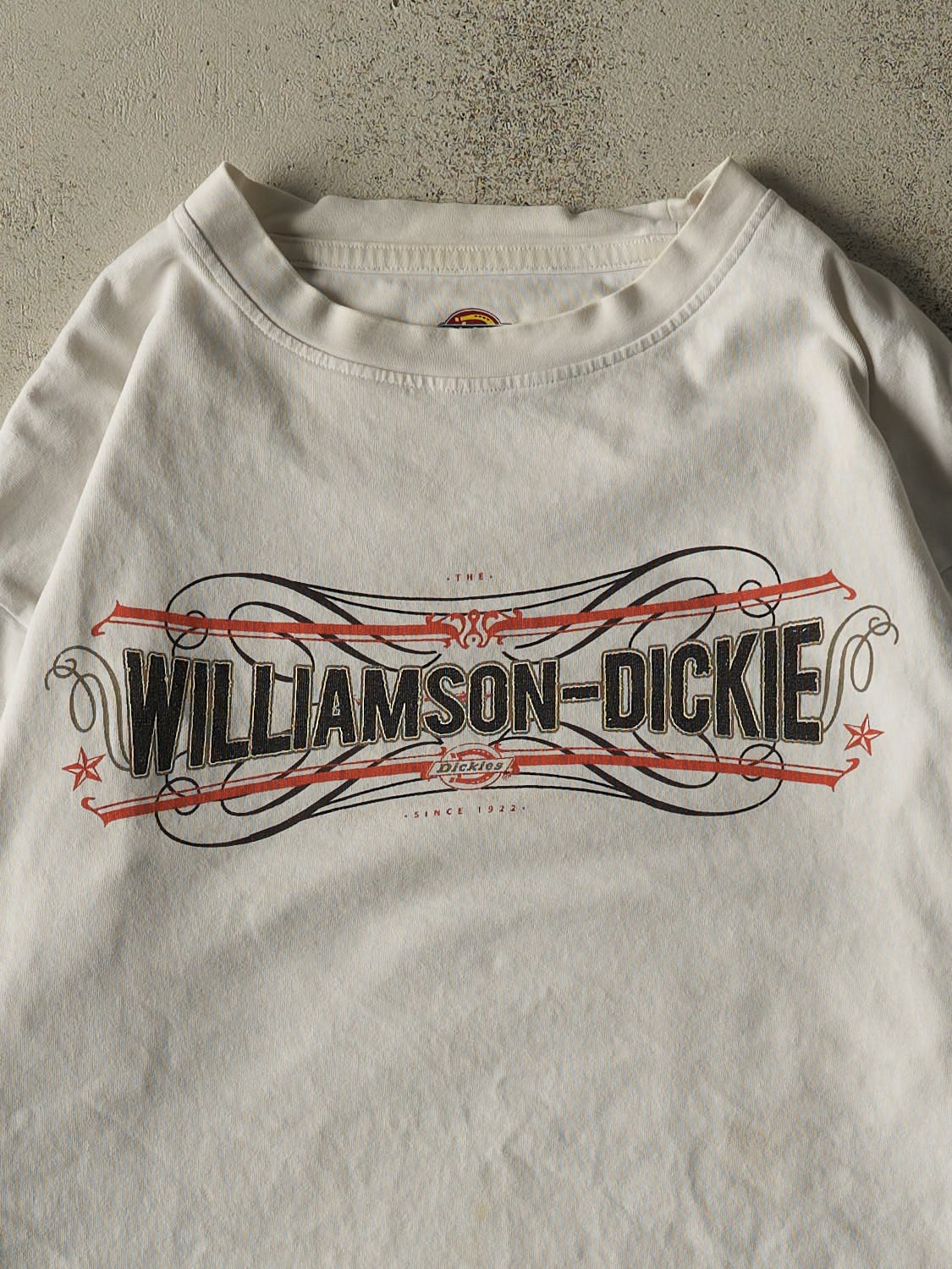 Vintage Y2K White Dickies Long Sleeve (XL)