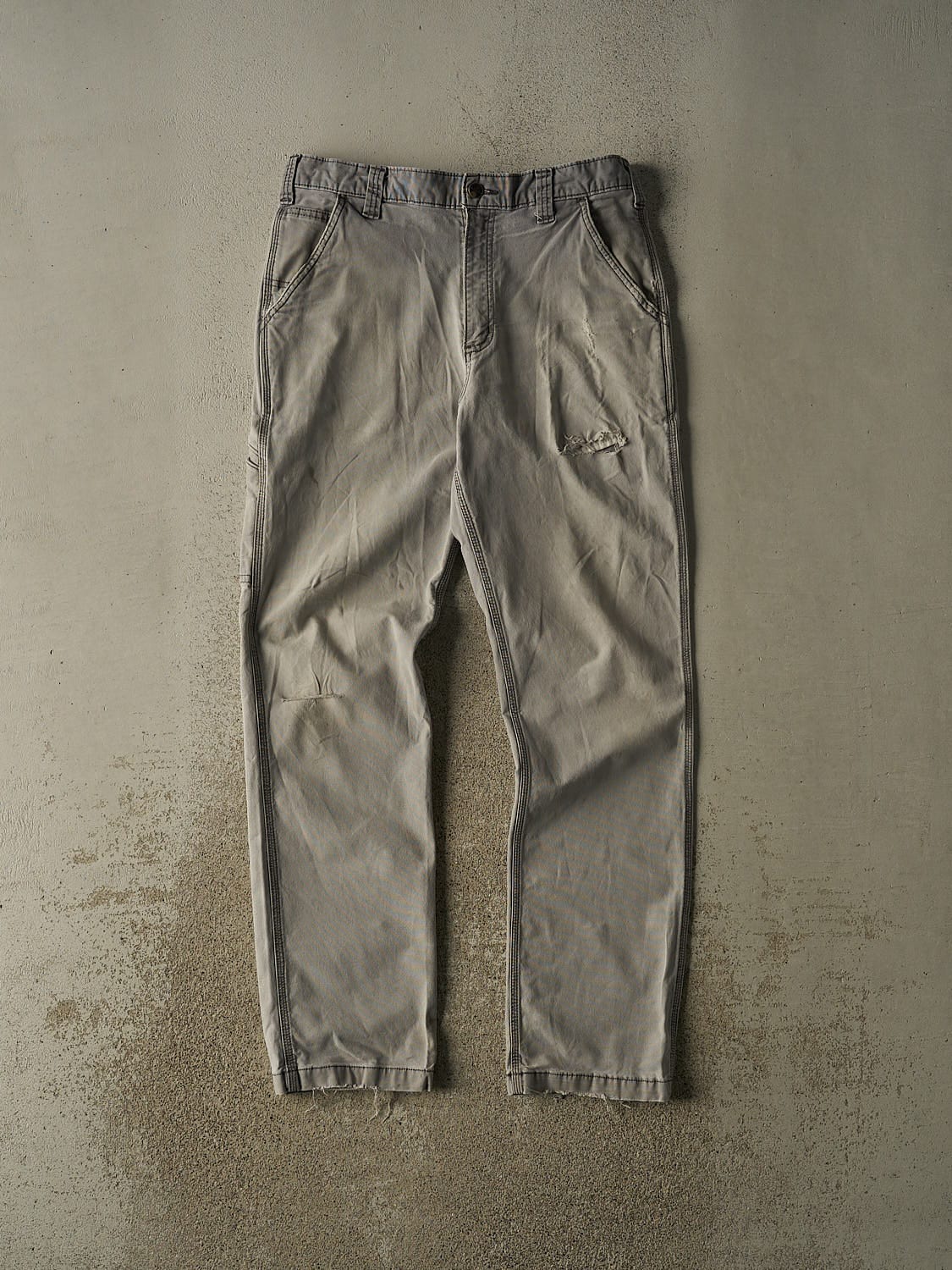 Vintage Y2K Grey Carhartt Work Pants (33x33)