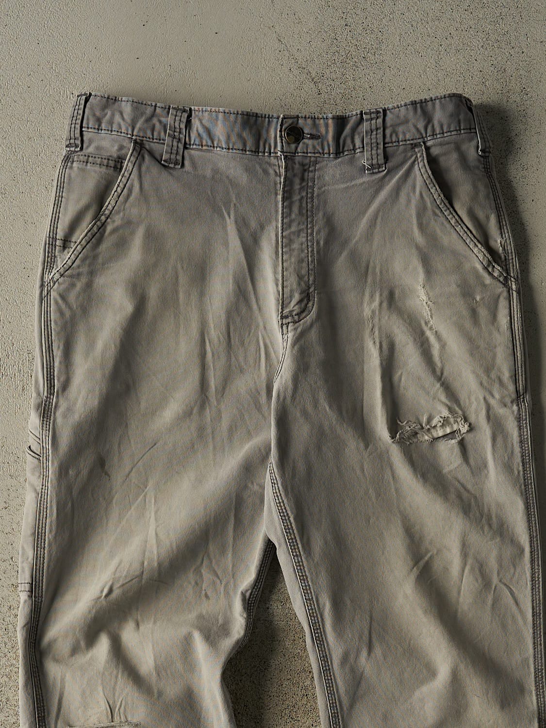 Vintage Y2K Grey Carhartt Work Pants (33x33)
