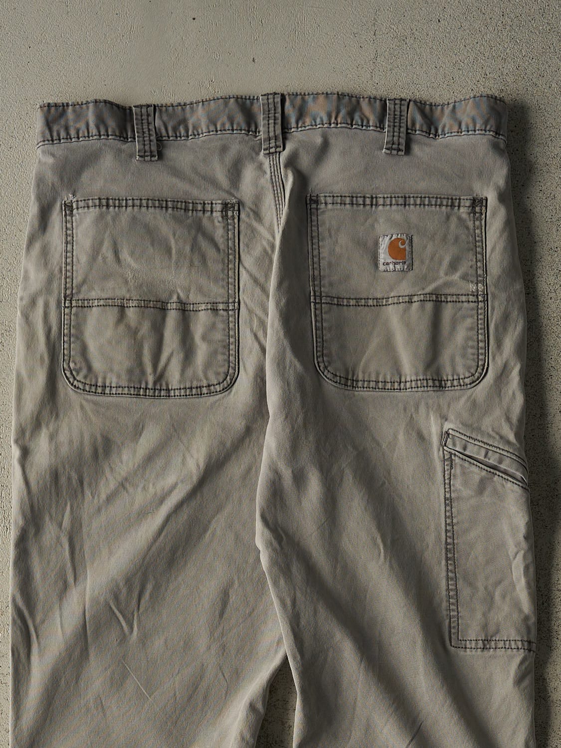 Vintage Y2K Grey Carhartt Work Pants (33x33)
