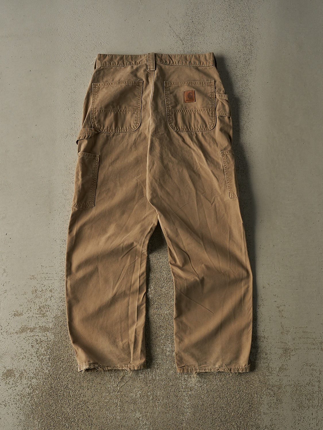 Vintage 90s Beige Carhartt Carpenter Pants (28x28.5)