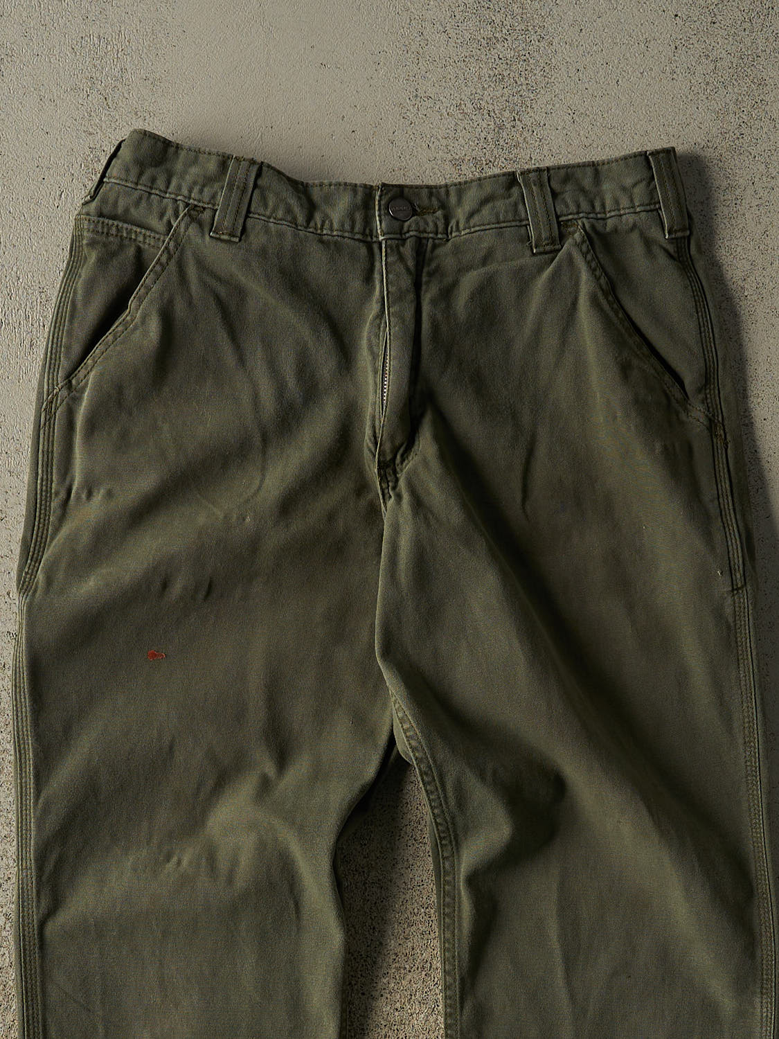 Vintage Y2K Green Carhartt Work Pants (32x30.5)