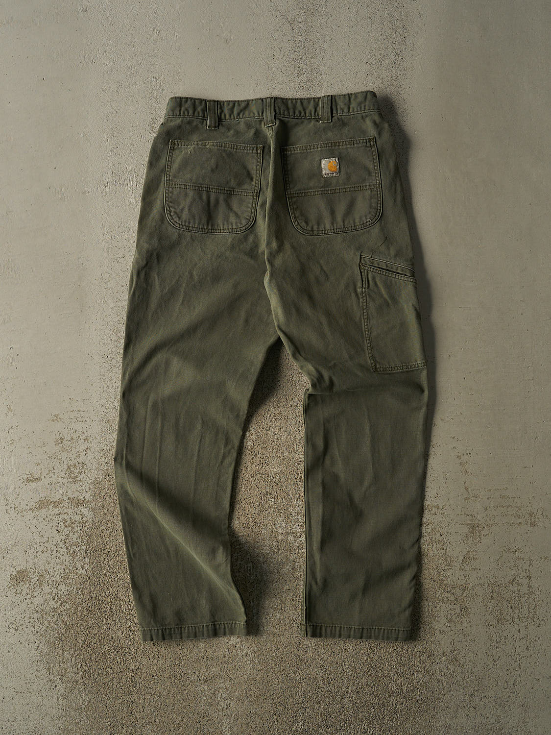Vintage Y2K Green Carhartt Work Pants (32x30.5)