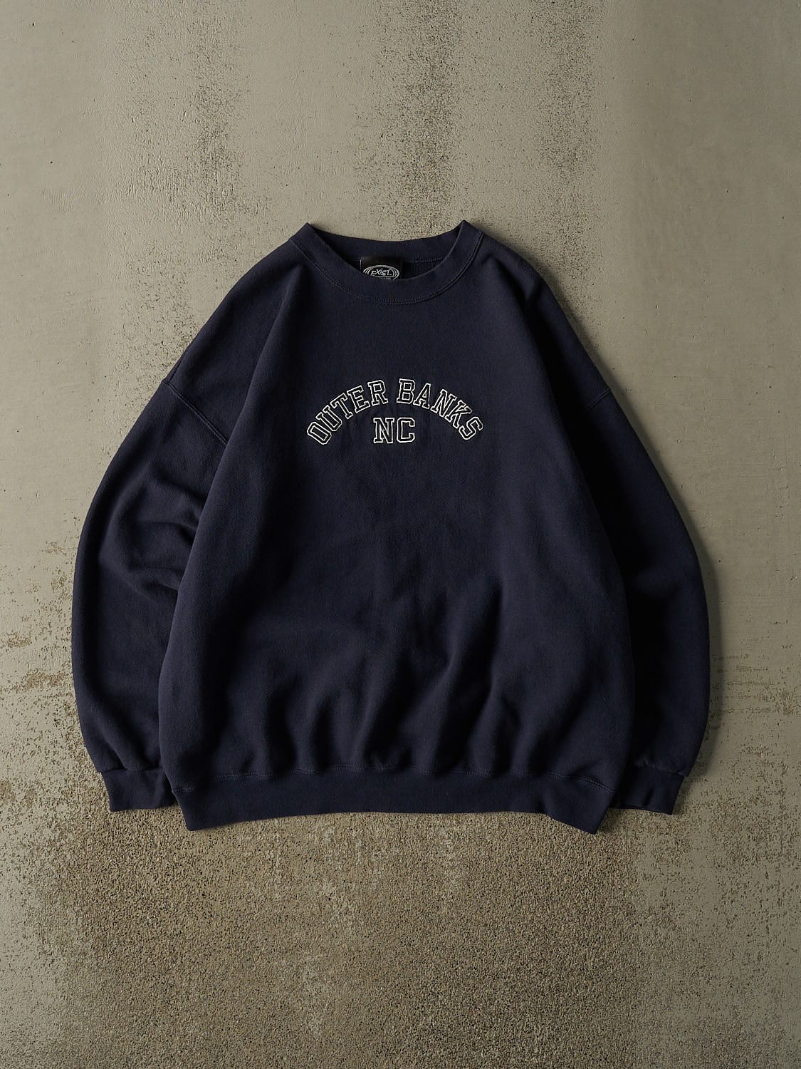 Vintage 90s Navy Blue North Carolina Outer Banks Crewneck (XL/XXL)