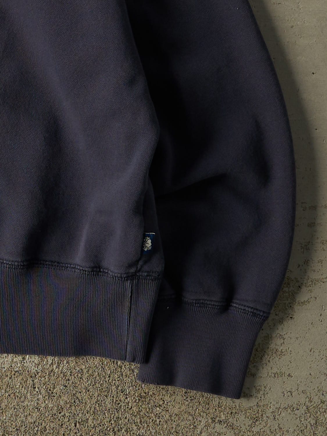 Vintage 90s Navy Blue Roots Embroidered Crewneck (M/L)