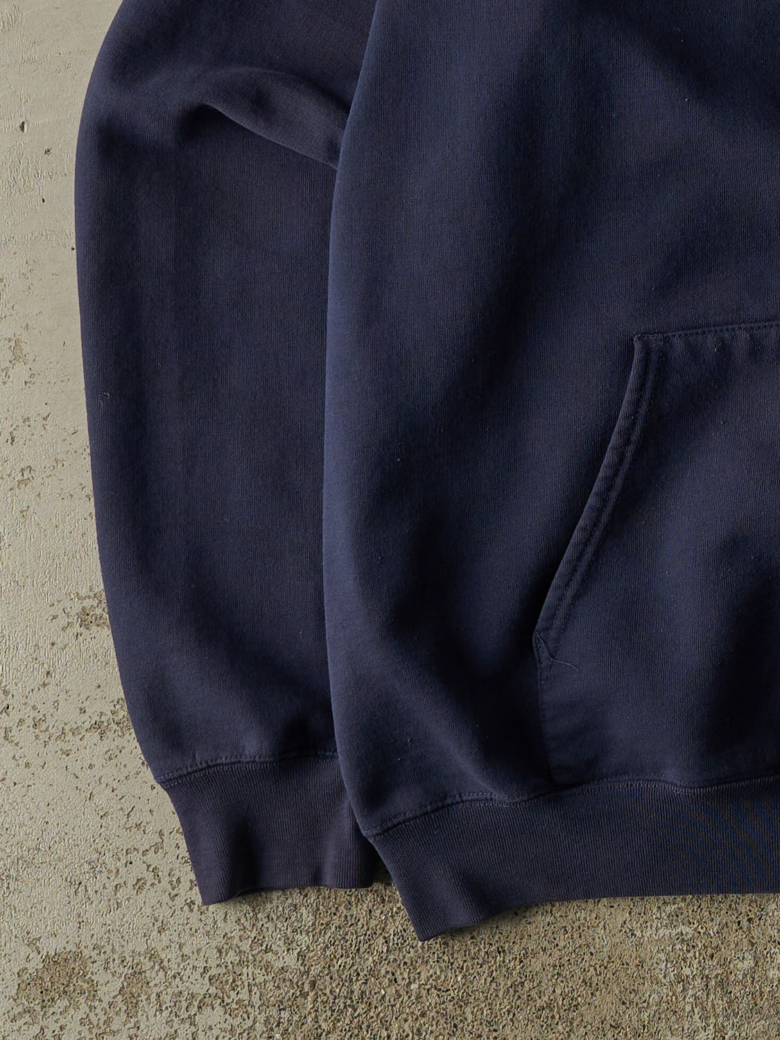 Vintage 90s Sun Faded Navy Carhartt Embroidered Hoodie (XXXL)