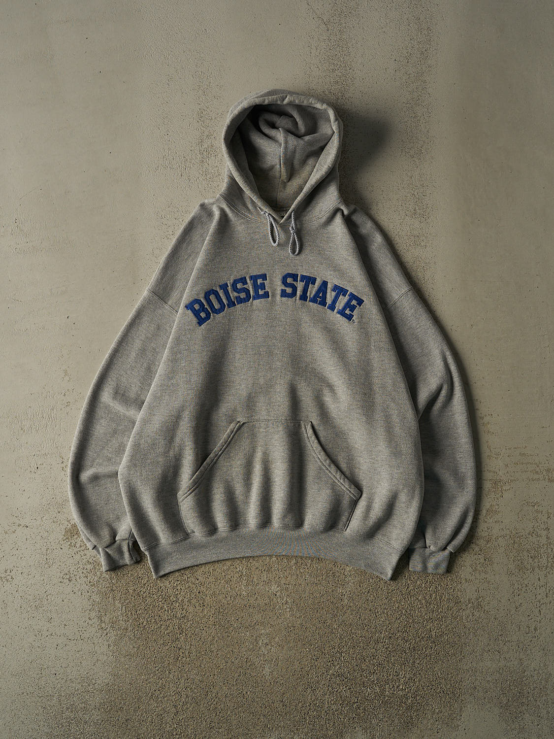 Vintage 90s Grey Boise State  Hoodie (XL/XXL)