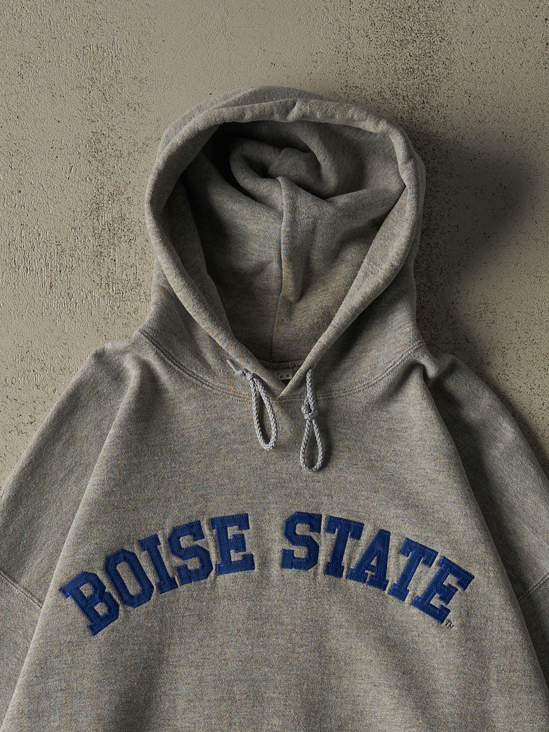 Vintage 90s Grey Boise State  Hoodie (XL/XXL)