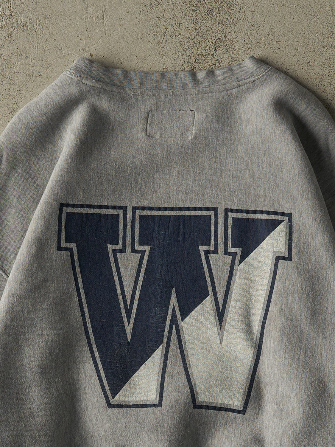 Vintage 90s Grey West Chester University  Crewneck (XL)