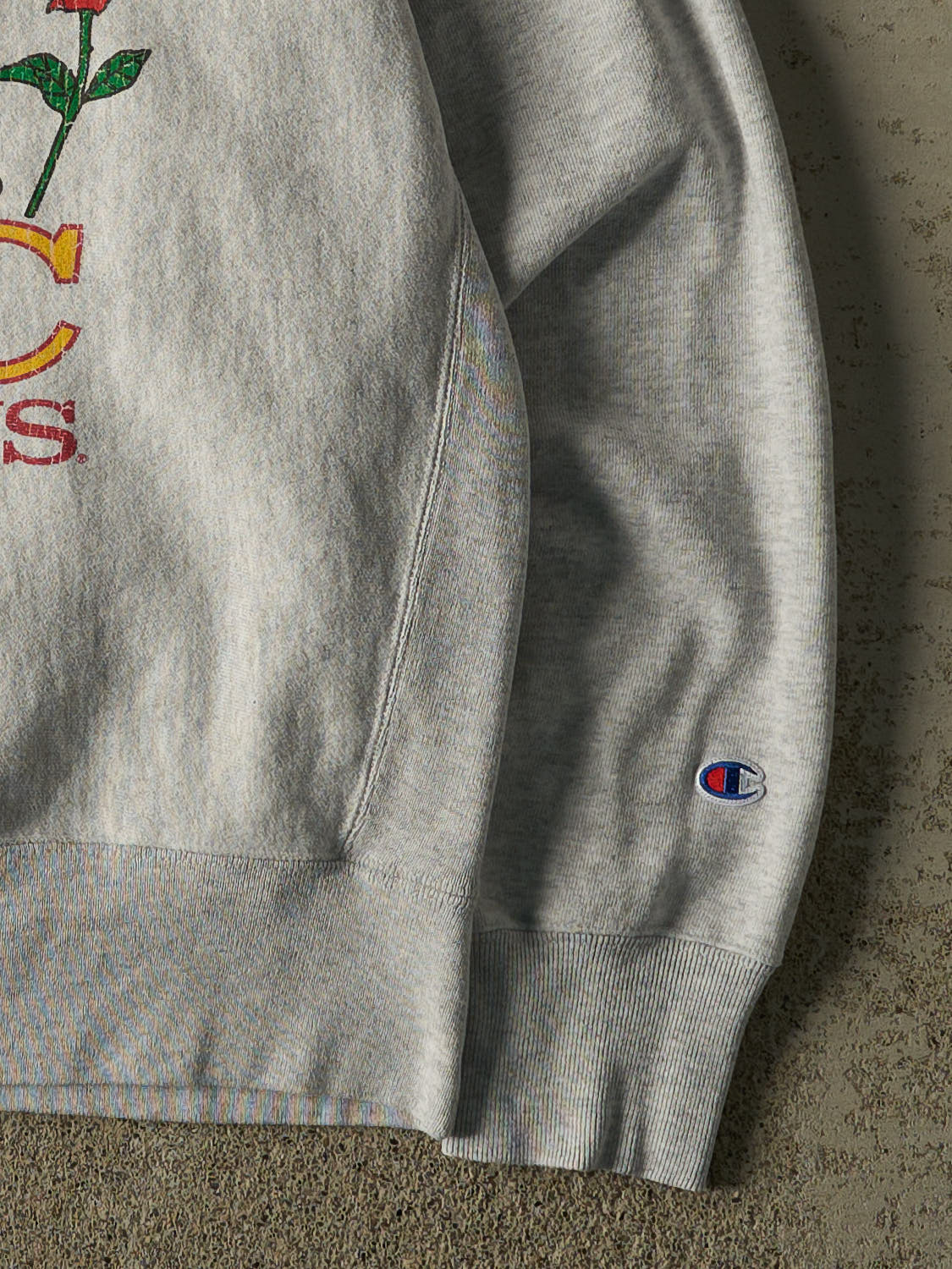 Vintage 89' Heather Grey RARE Champion Reverse Weave USC Trojans Rosebowl Crewneck (M/L)