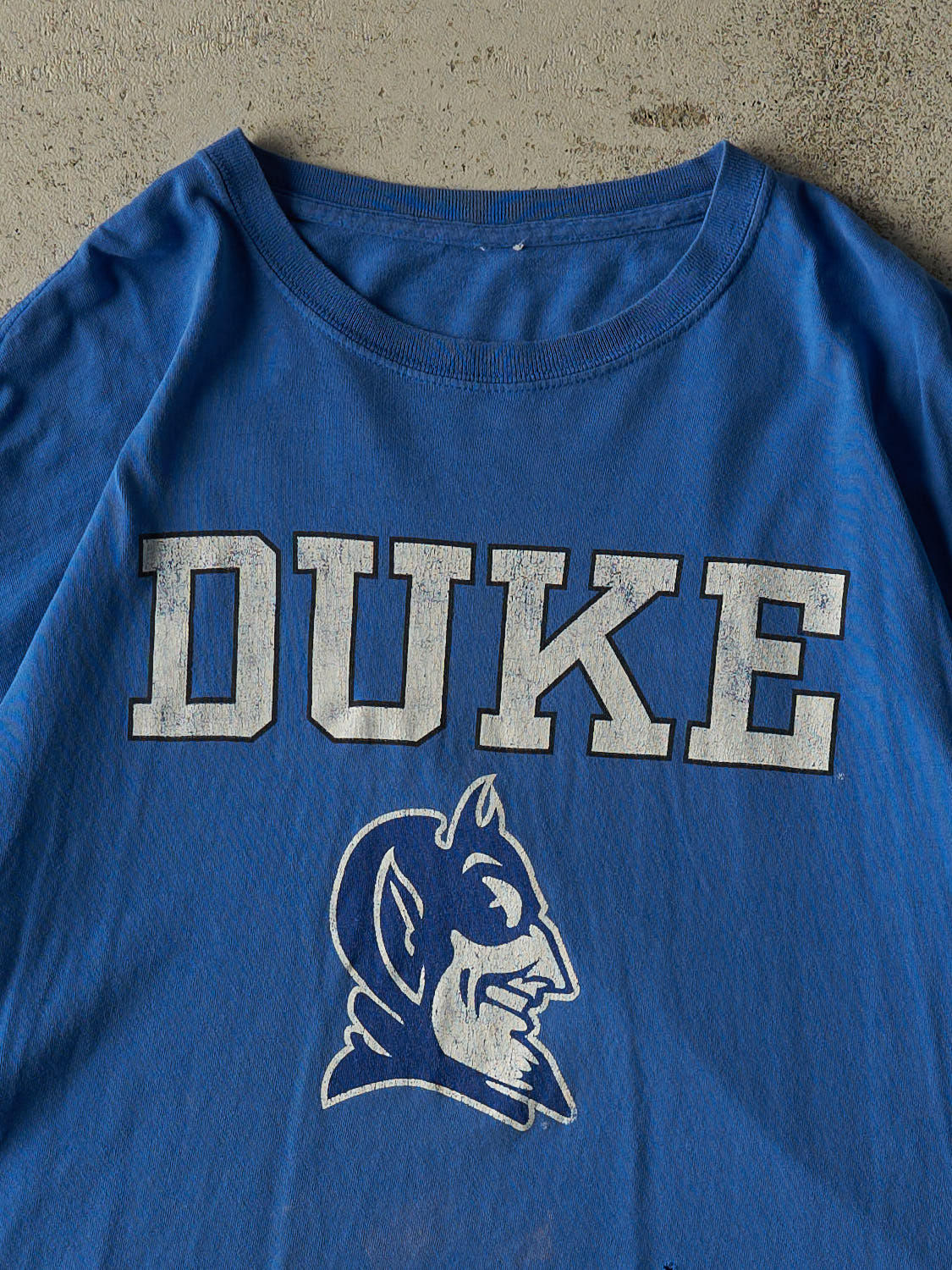 Vintage 90s Blue Duke University  Tee (L/XL)