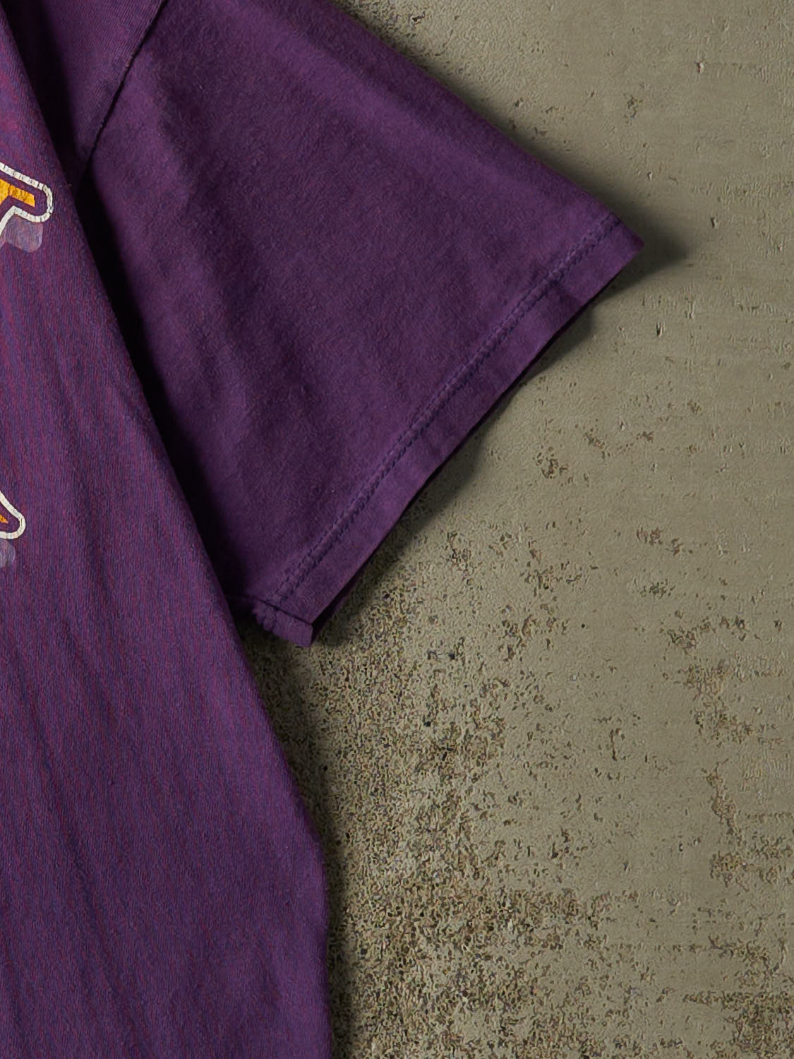 Vintage 90s Purple Russell Athletic LSU Tee (L)