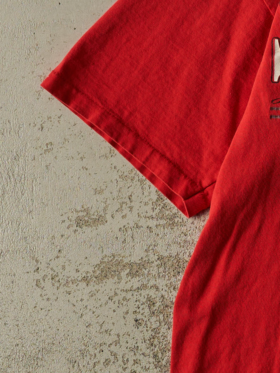 Vintage 80s Red St John's University Single Stitch Tee (L/XL)