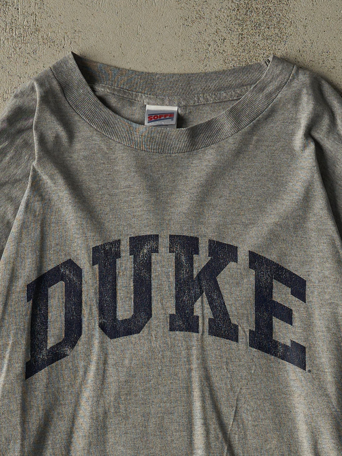 Vintage 90s Grey Duke University  Long Sleeve (L/XL)