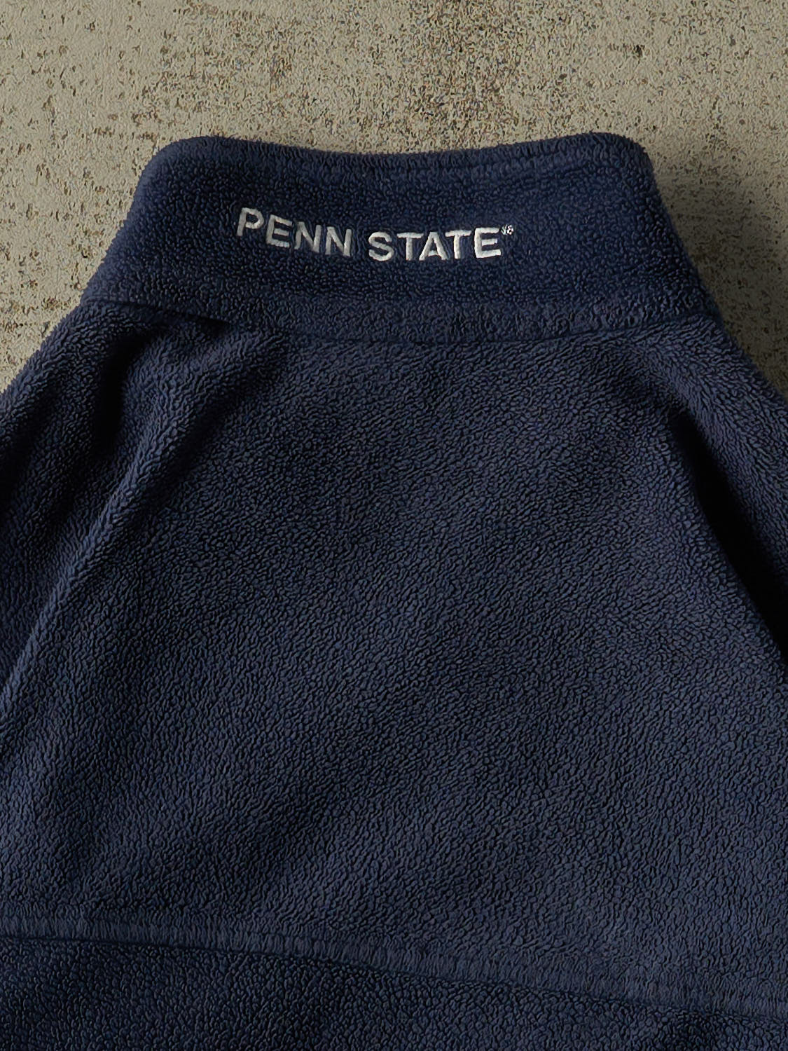Vintage Y2K Navy Blue Columbia x Penn State University Zip Up  Fleece (XL)