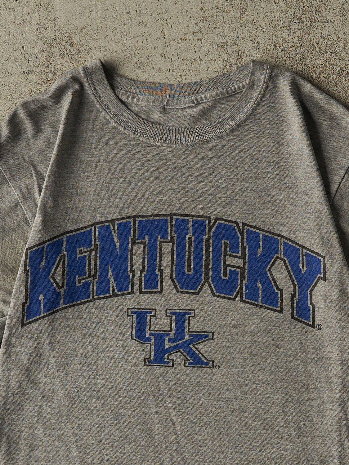 Vintage Y2K Grey University of Kentucky   Tee (XS/S)
