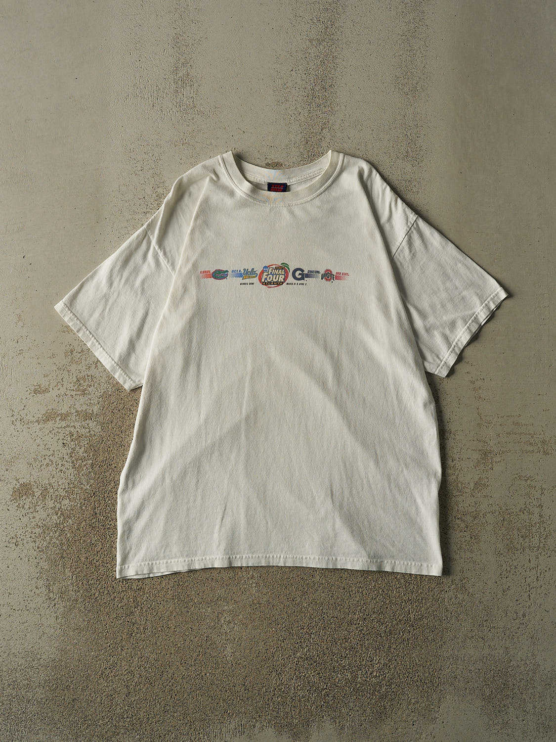 Vintage 07' White NCAA  Final Four  Tee (XL/XXL)