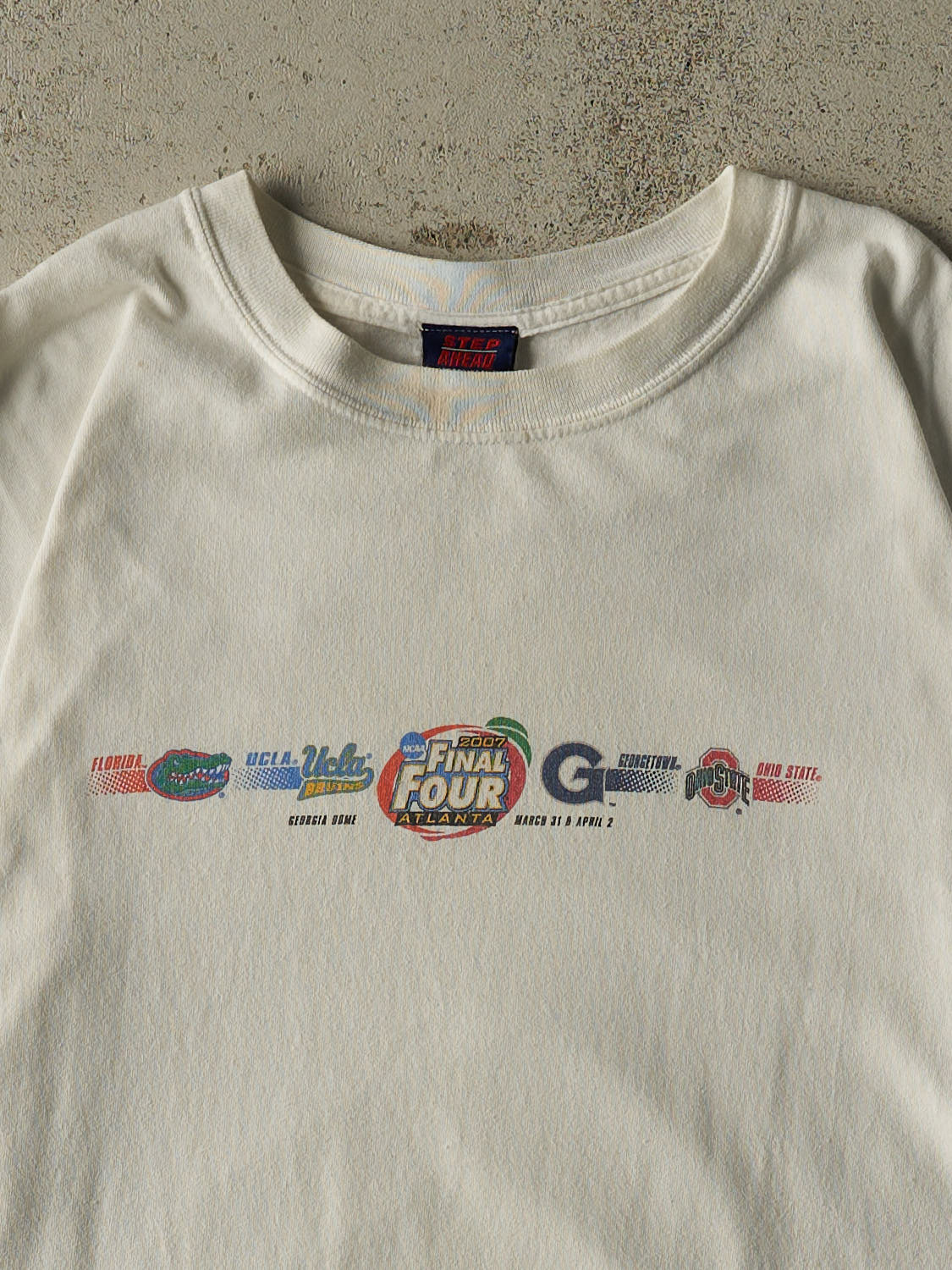Vintage 07' White NCAA  Final Four  Tee (XL/XXL)