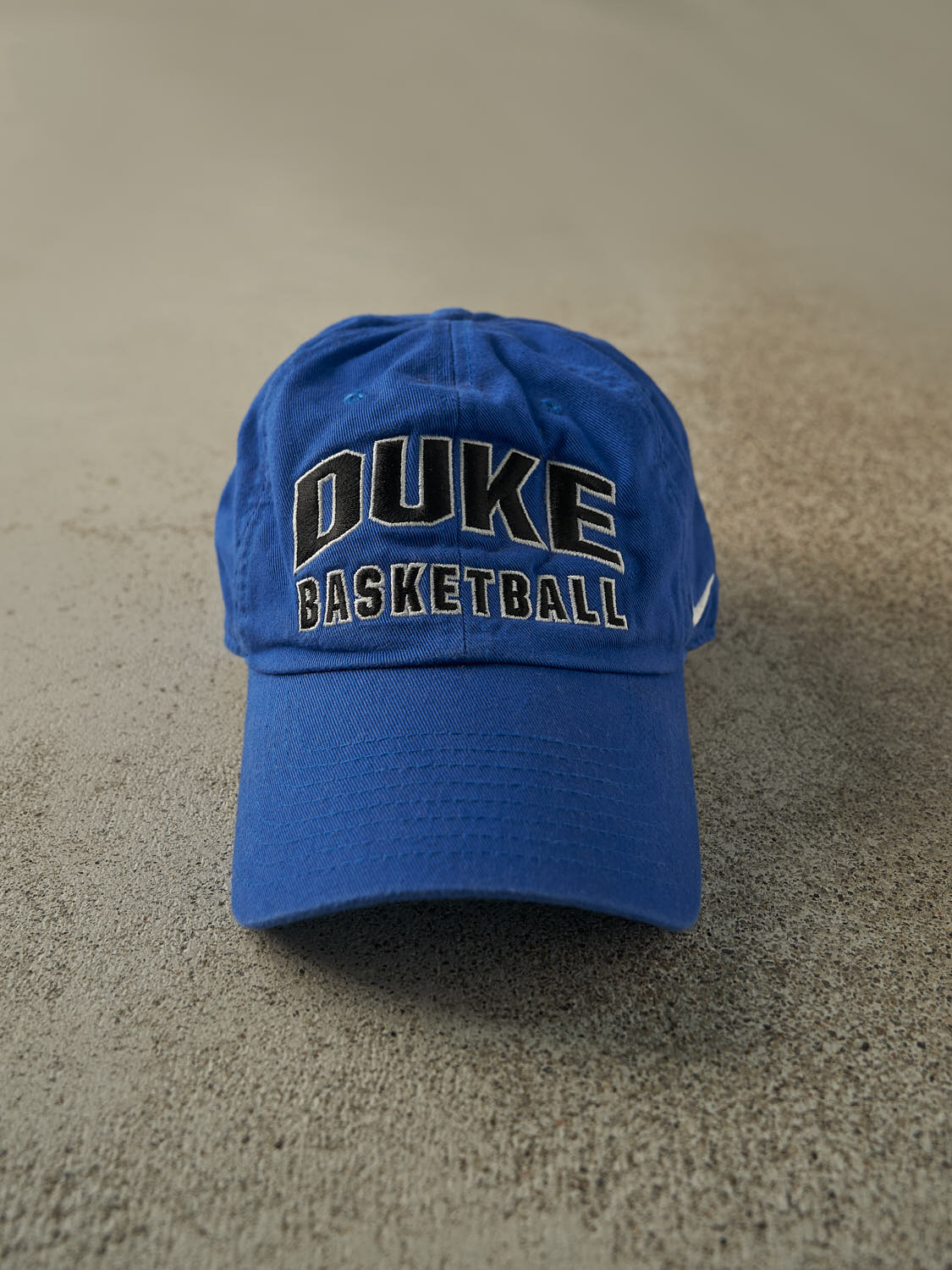 Vintage Y2K Blue Nike x Duke University Basketball Strapback Hat (O/S)