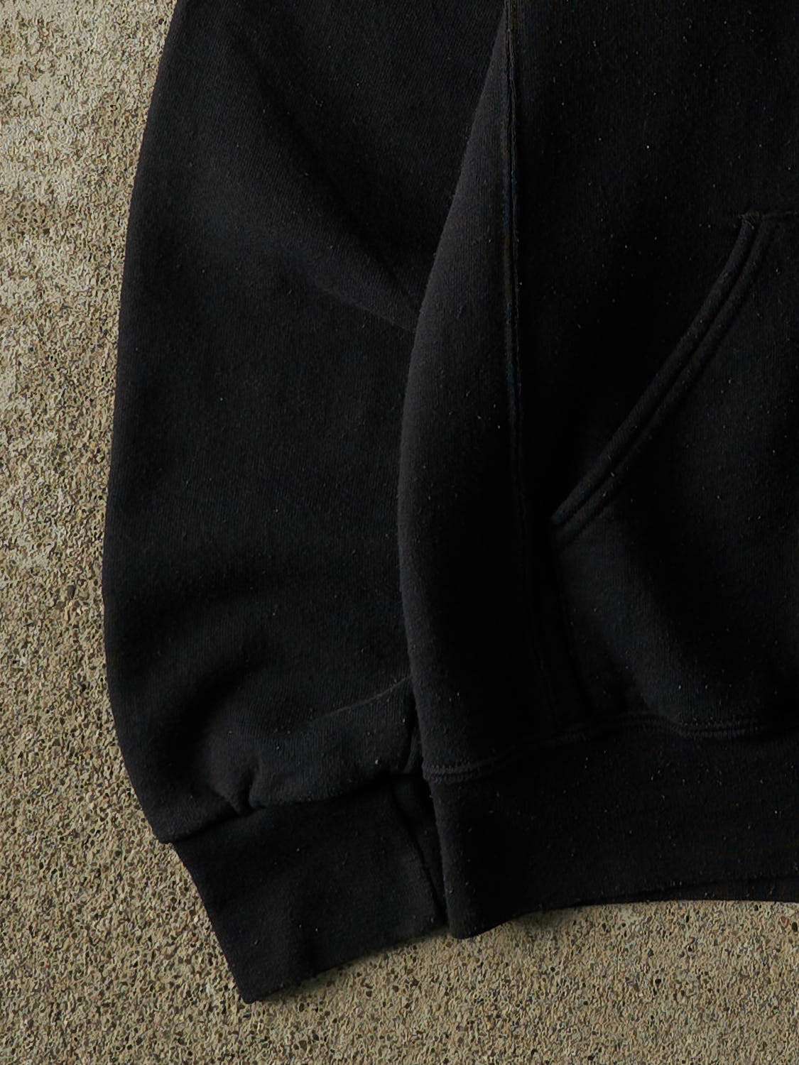 Vintage Y2K Black Russell Athletic University of Texas Hoodie (XS/S)