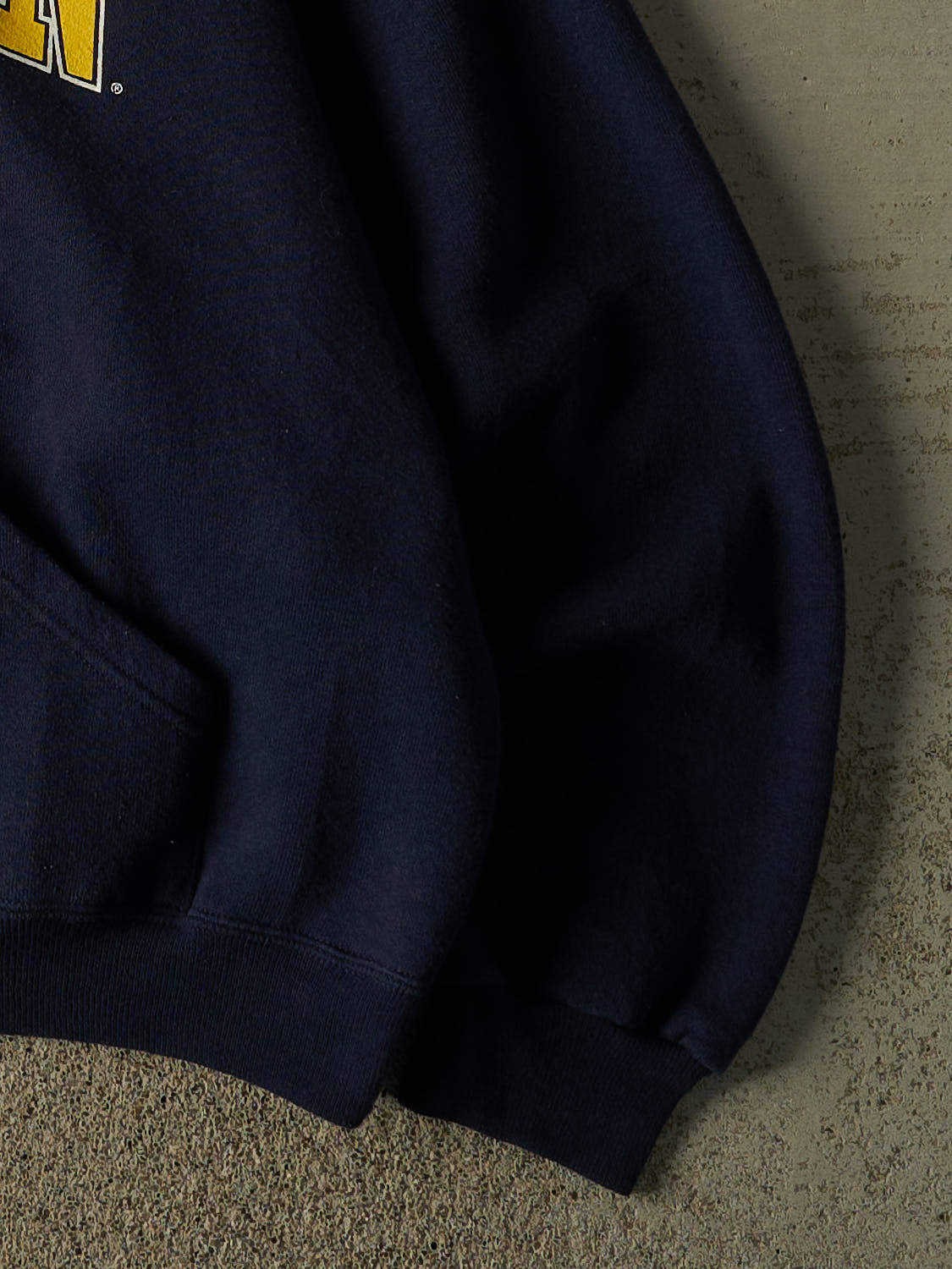 Vintage 90s Blue University of Michigan  Hoodie (M)