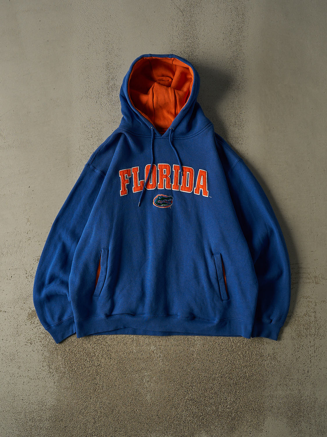 Vintage Y2K Blue University of Florida Gators Hoodie (XXL)