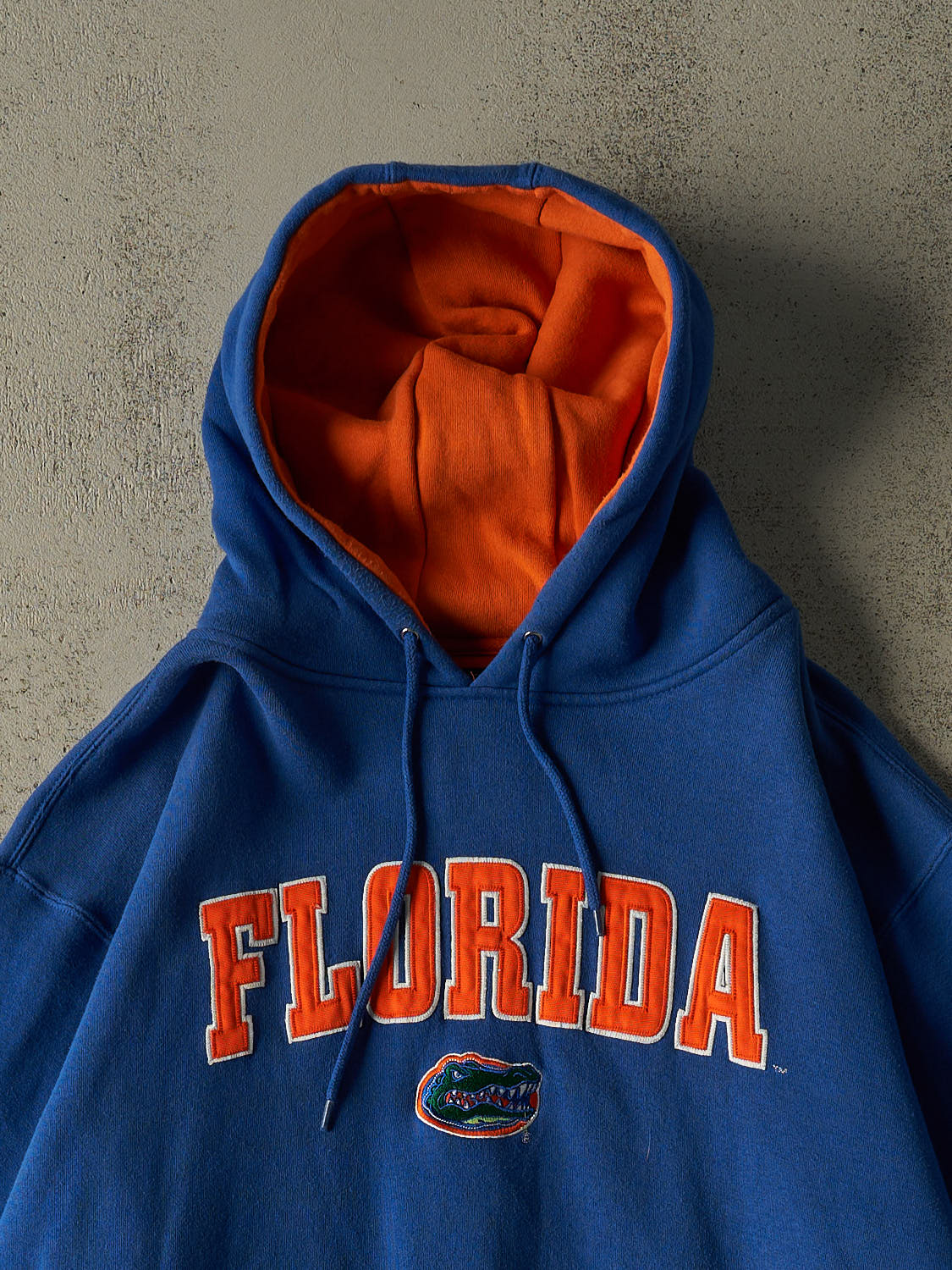 Vintage Y2K Blue University of Florida Gators Hoodie (XXL)