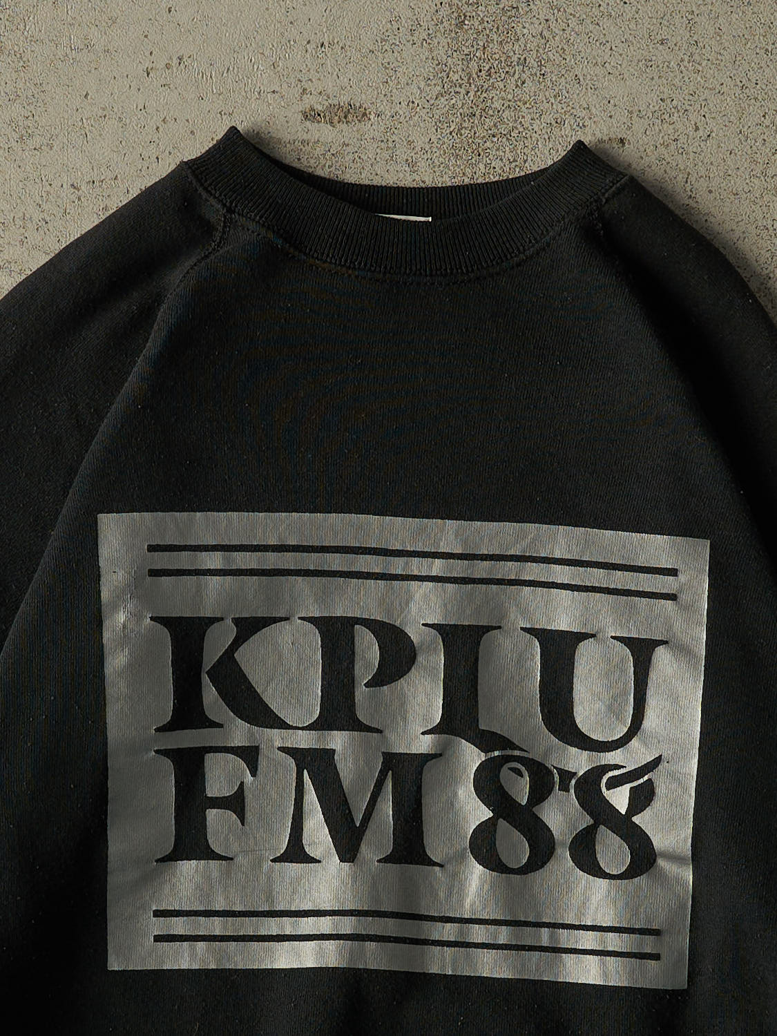 Vintage 80s Black KPLU FM 88 Crewneck (S)