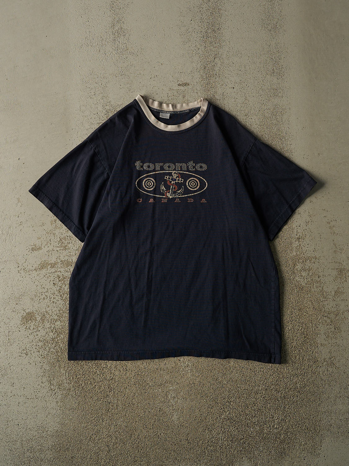 Vintage 90s Navy Blue Toronto Tee (L)