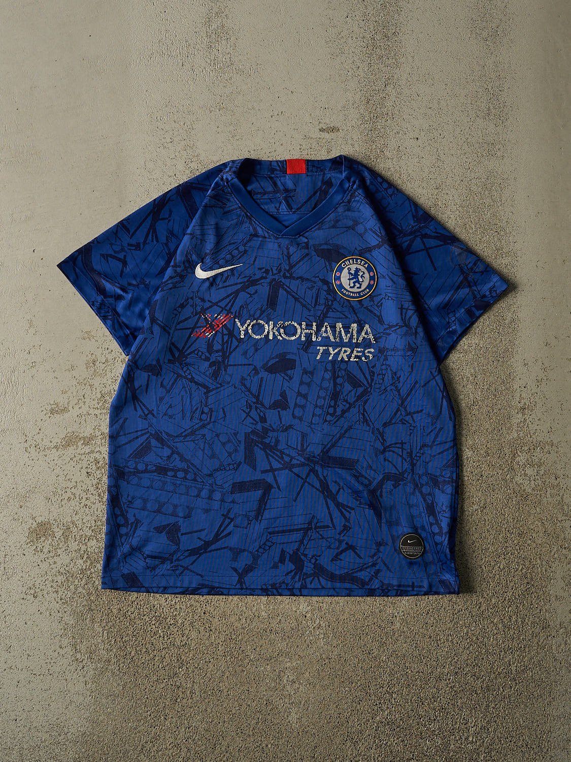 Vintage Y2K Blue Nike x Chelsea FC Soccer Jersey (M/L)