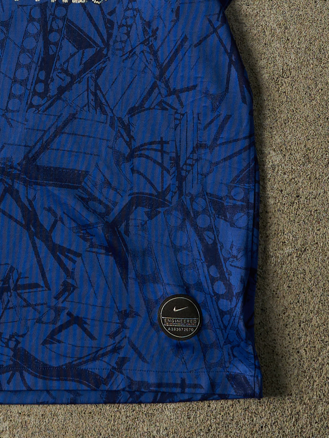 Vintage Y2K Blue Nike x Chelsea FC Soccer Jersey (M/L)