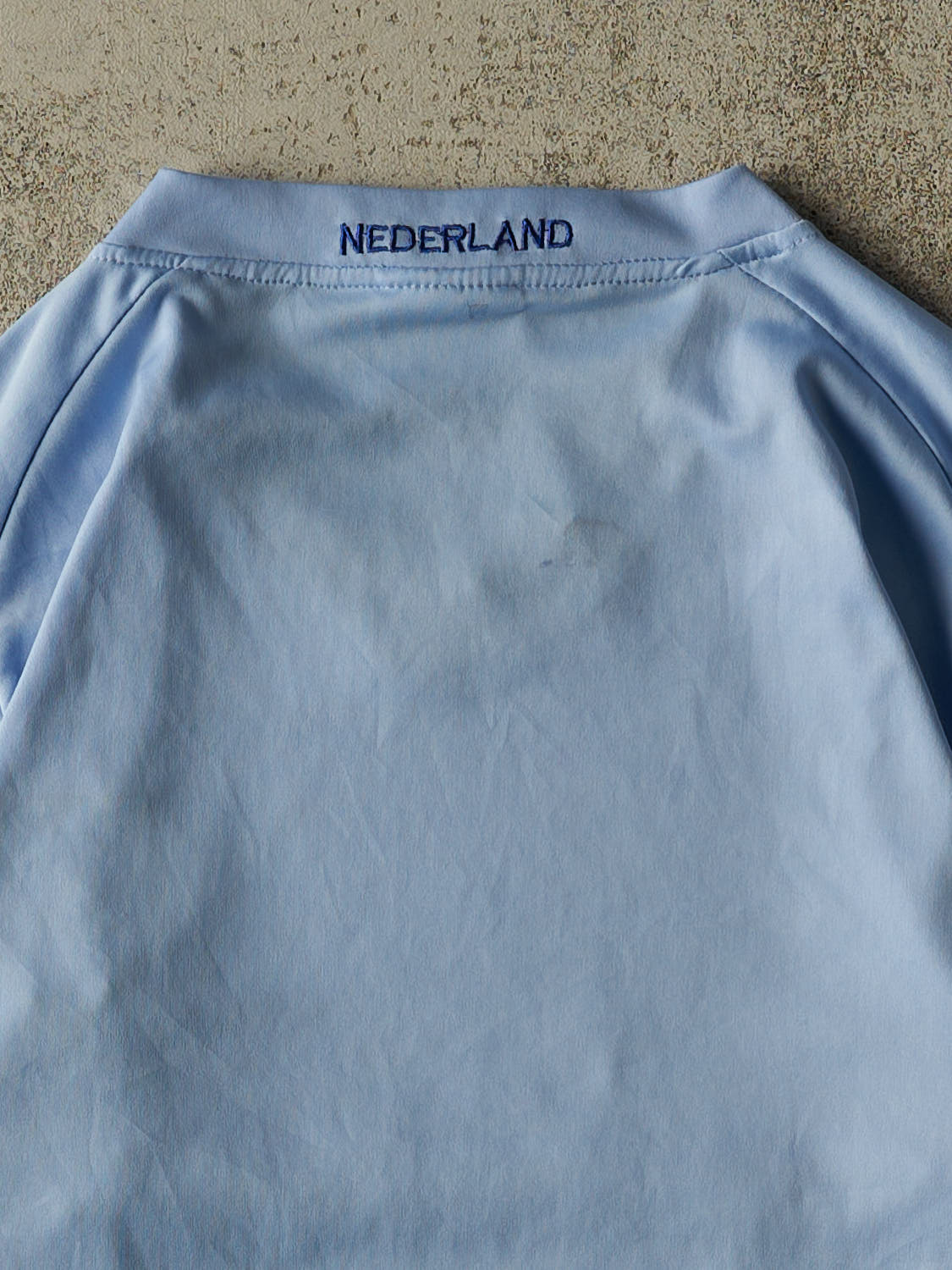 Vintage Y2K Blue Netherlands Soccer Jersey (M/L)