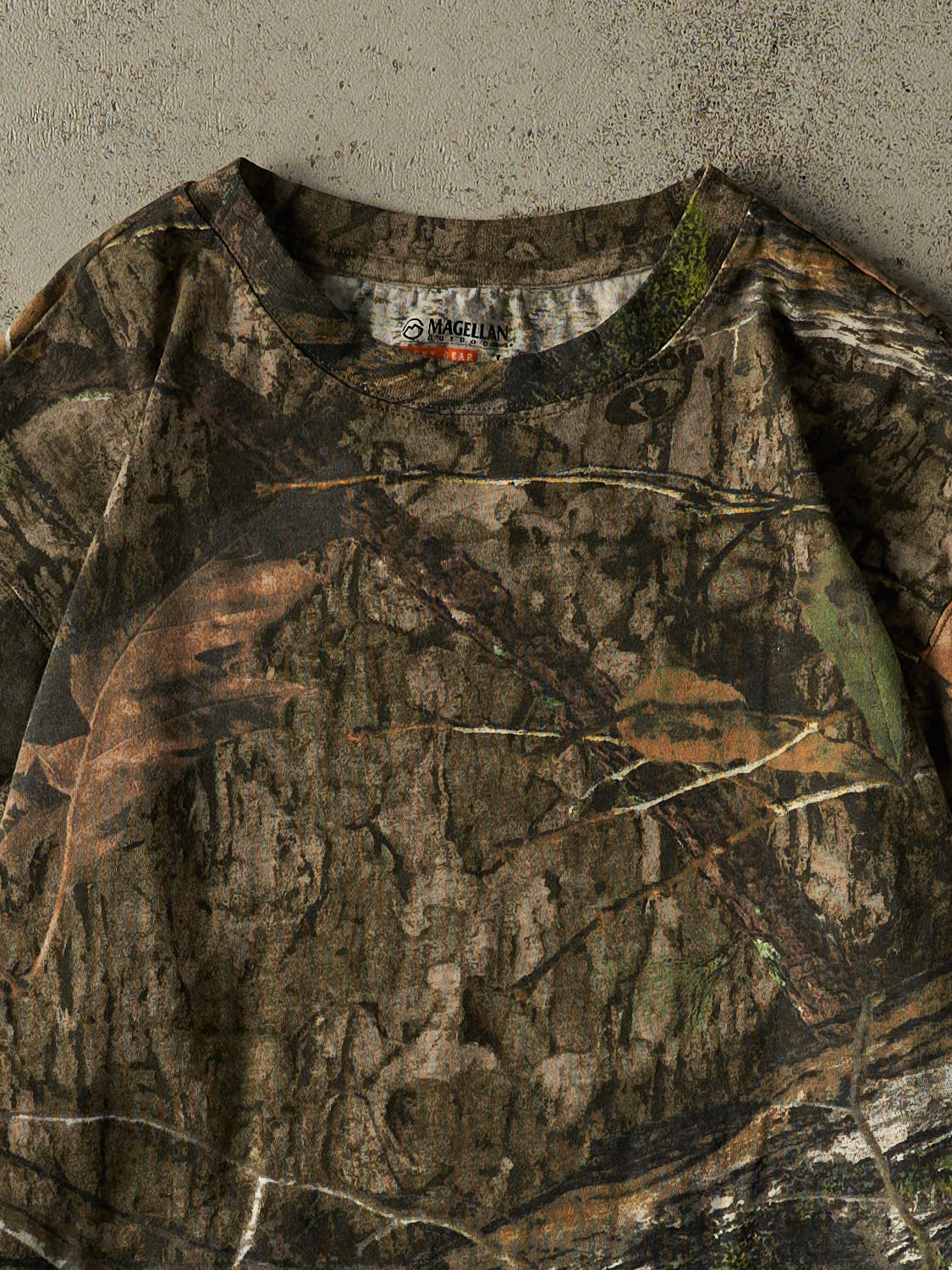 Vintage Y2K Camo Mossy Oak Long Sleeve (L)