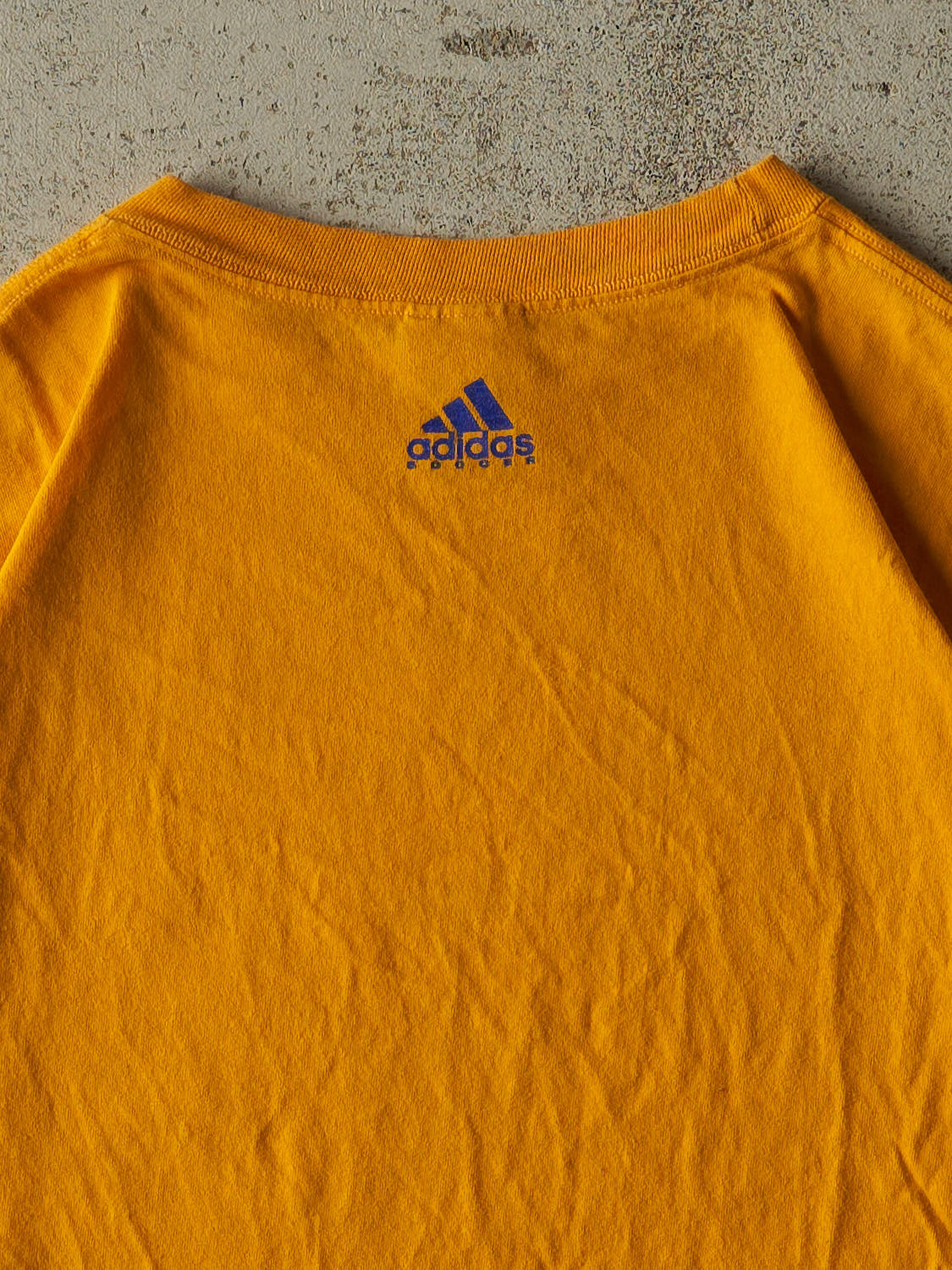Vintage Y2K Yellow Brasil Soccer Tee (XXL)