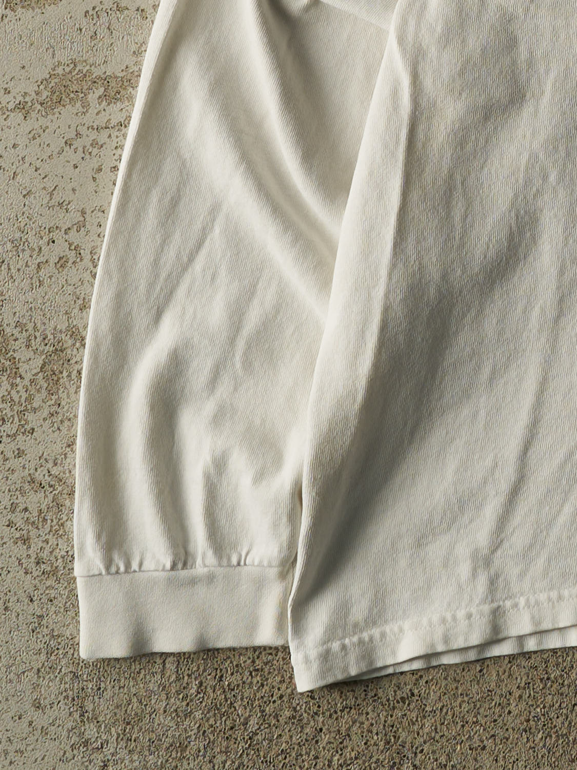 Vintage 90s White Nike Mock Neck Long Sleeve (L)