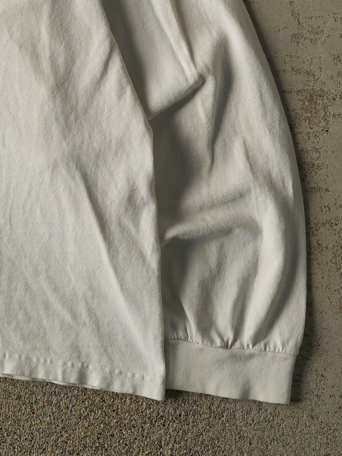 Vintage 90s White Nike Mock Neck Long Sleeve (L)