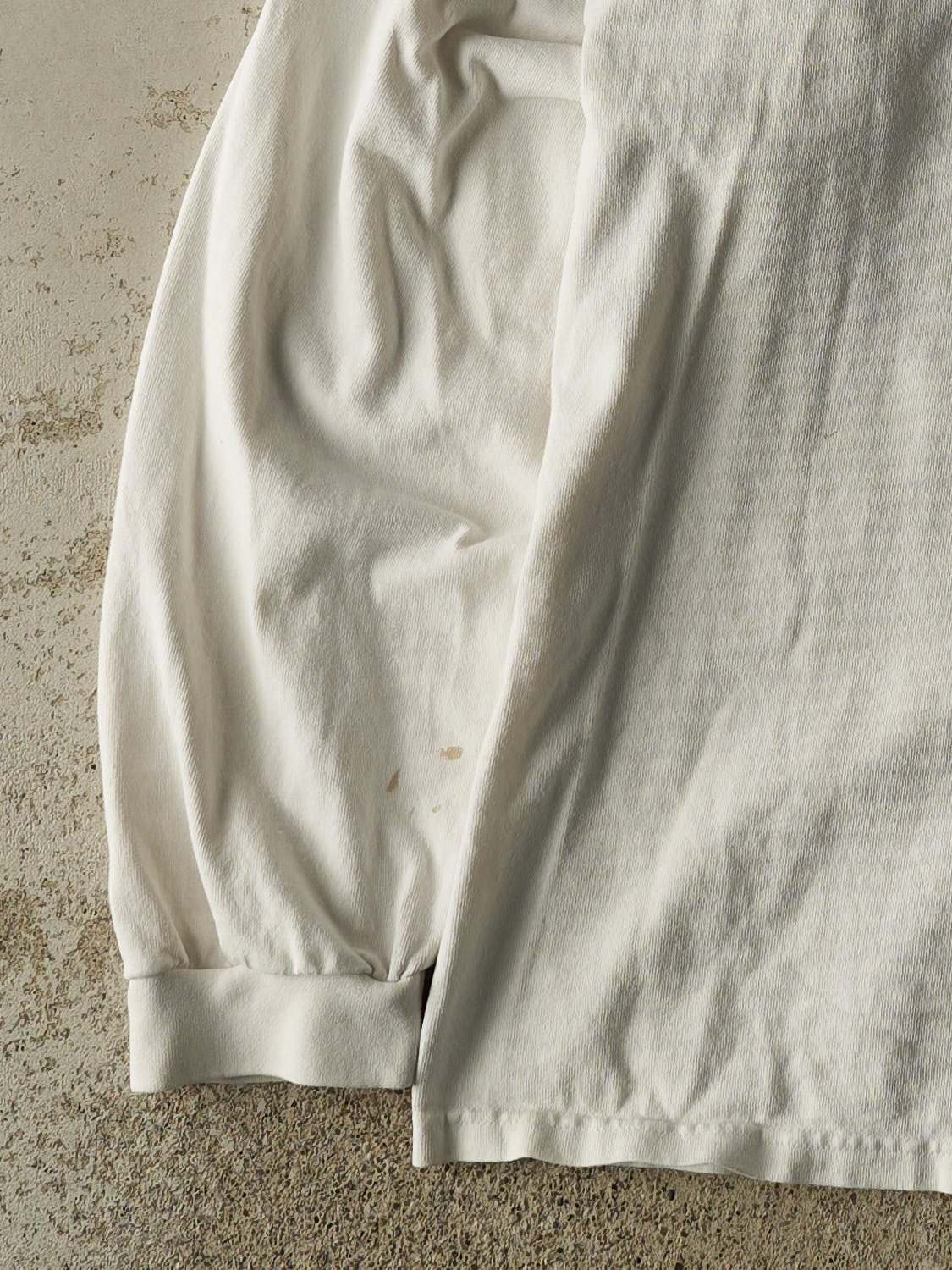 Vintage Y2K White Nike Mock Neck Long Sleeve (XXL)