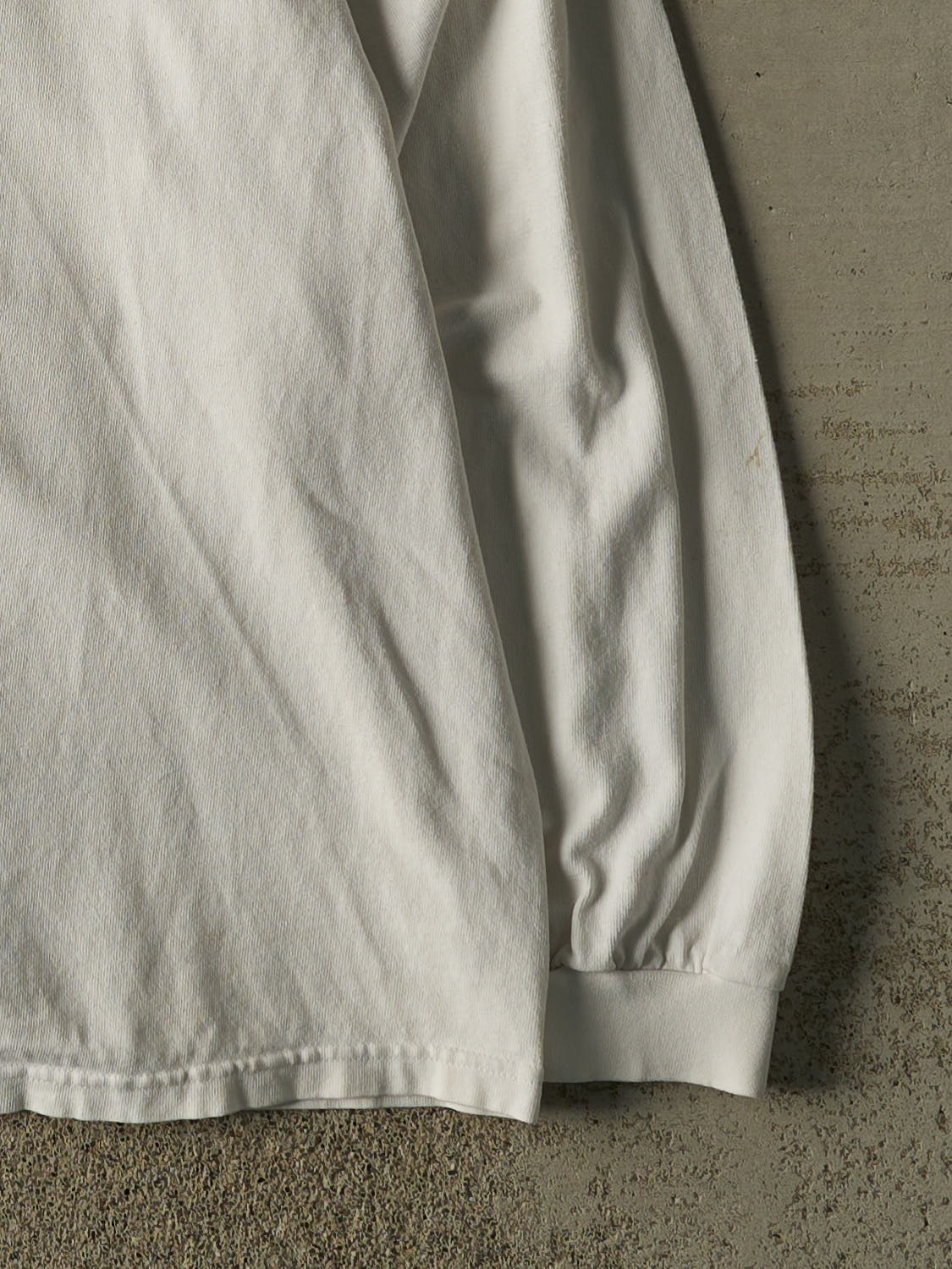 Vintage Y2K White Nike Mock Neck Long Sleeve (XXL)