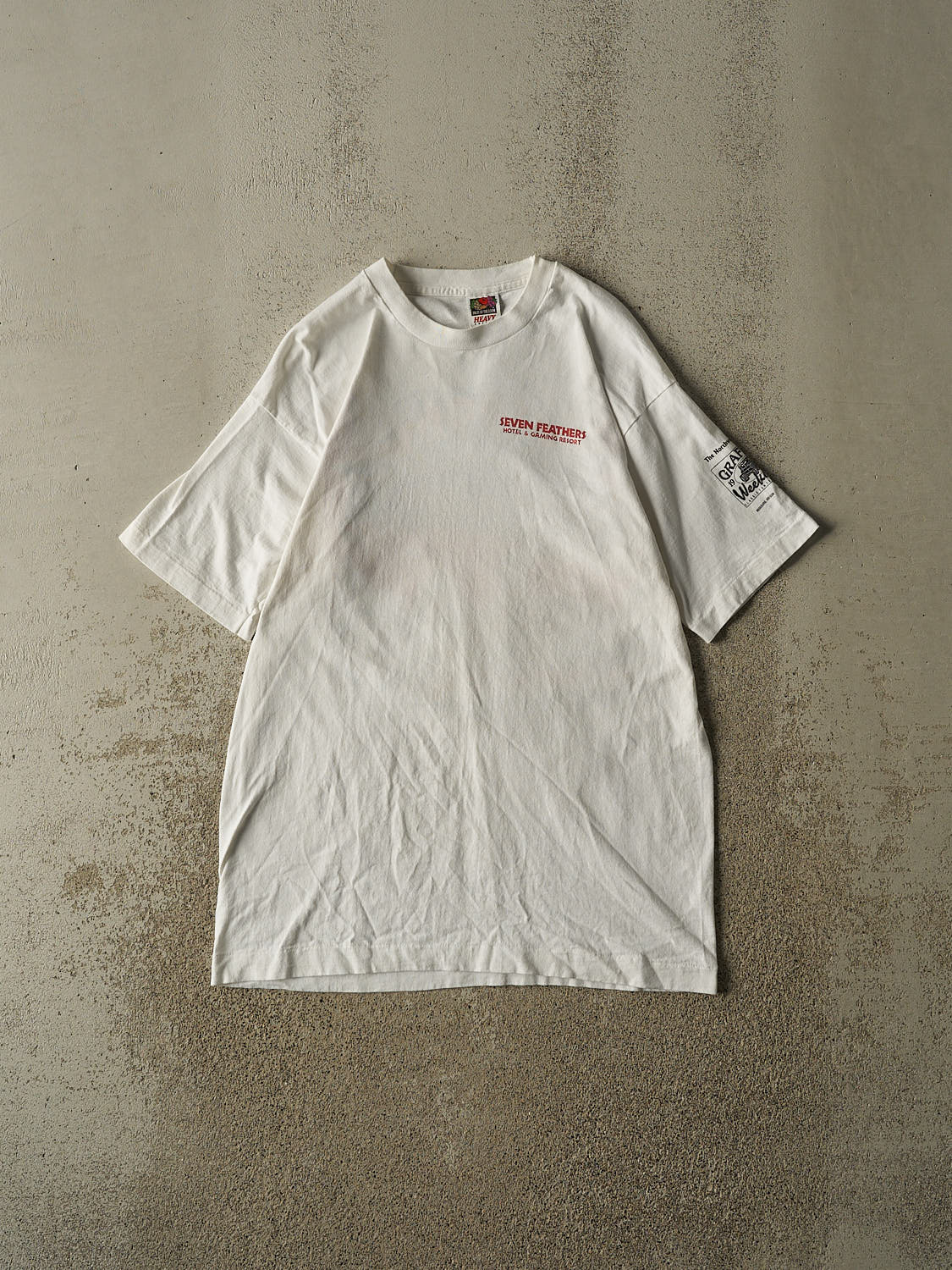 Vintage 96' White Classic Car Tee (L/XL)