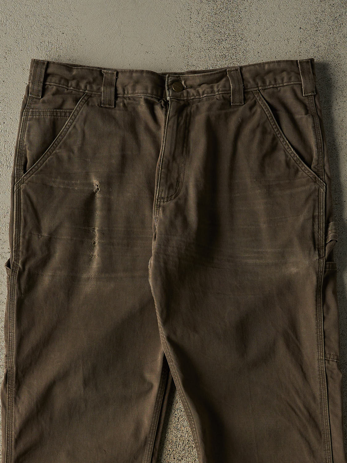 Vintage Y2K Brown Carhartt Carpenter Pants (35x32)