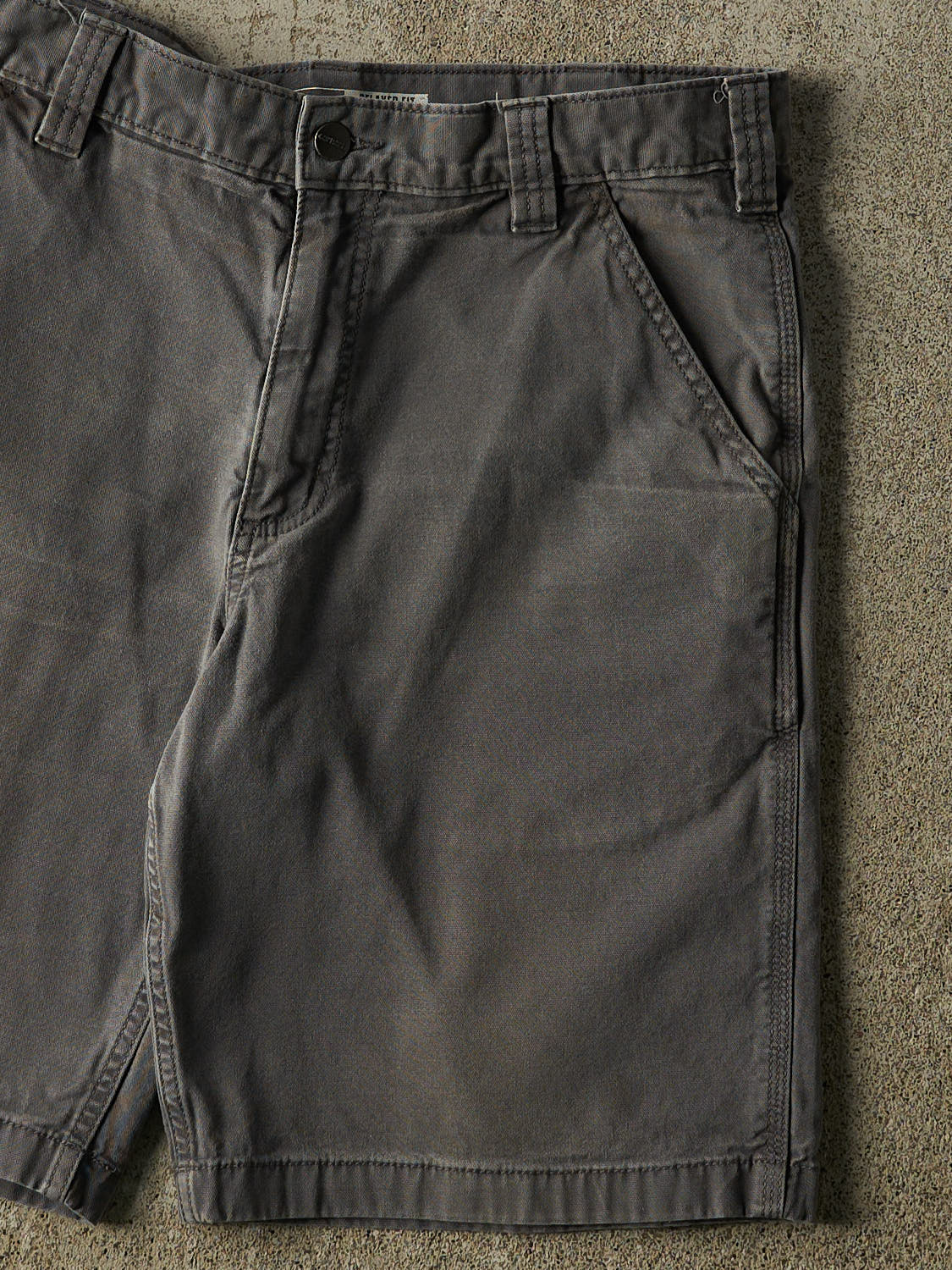 Vintage Y2K Grey Carhartt Work Shorts (33x10)