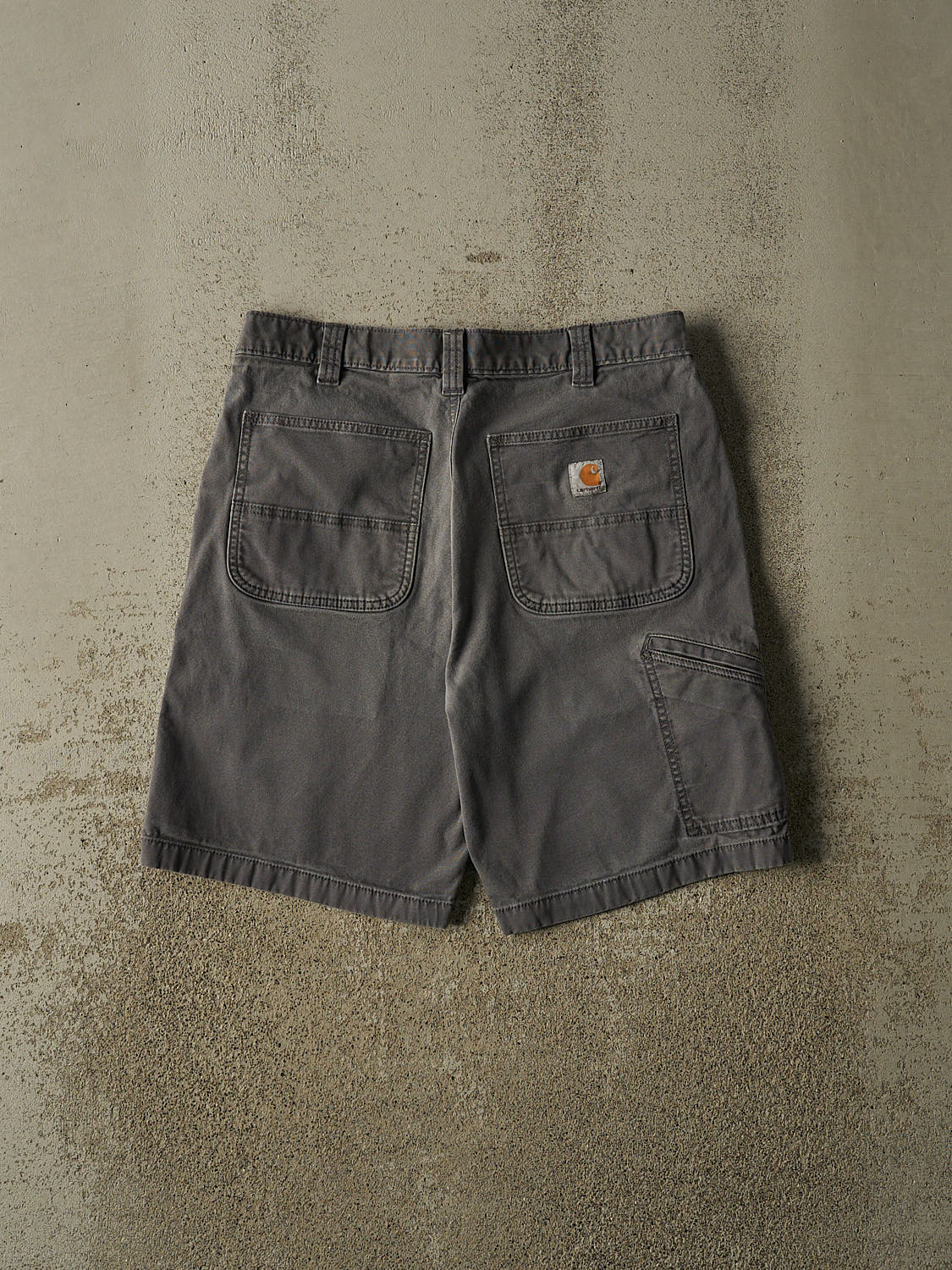 Vintage Y2K Grey Carhartt Work Shorts (33x10)